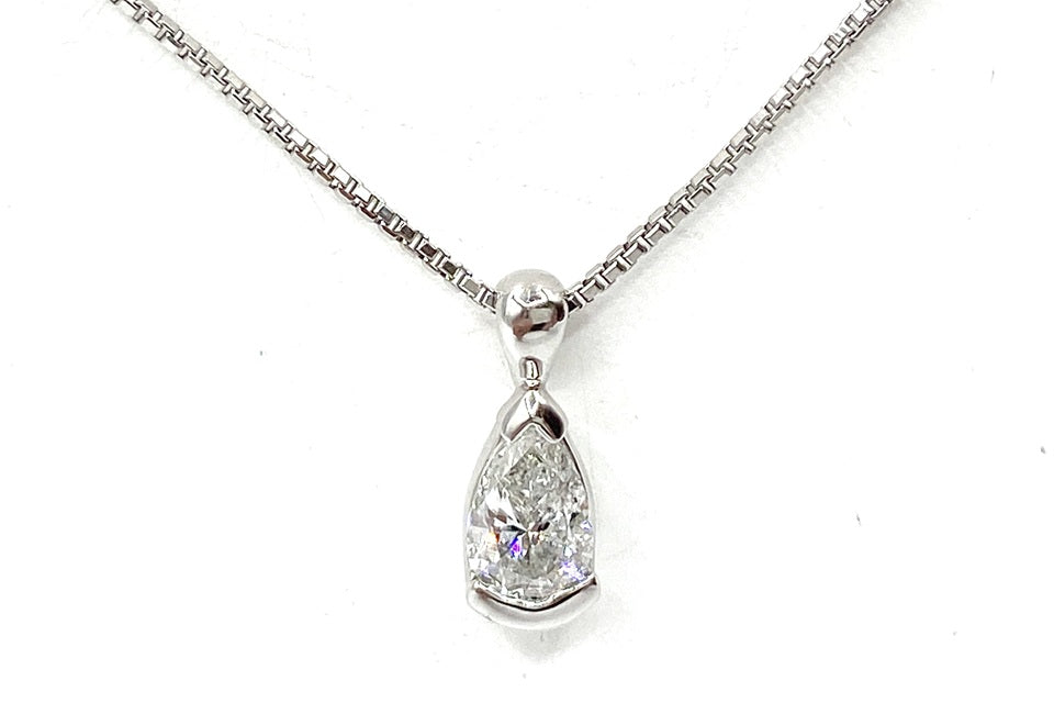 Diamond Pt850ダイヤモンドペンダント(No.123636)