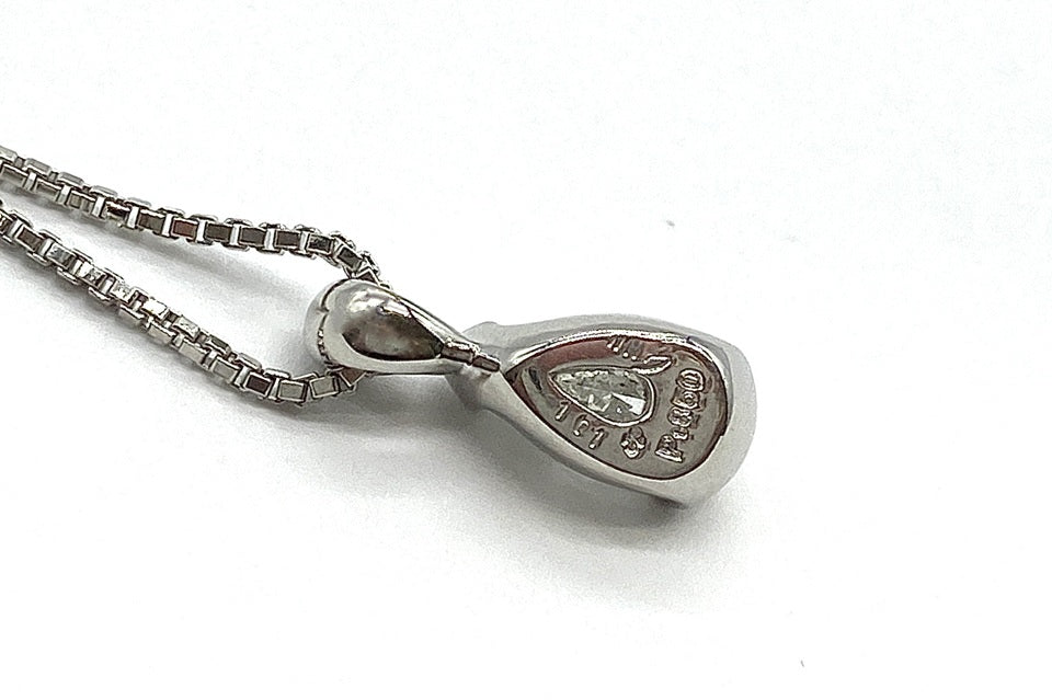 Diamond Pt850ダイヤモンドペンダント(No.123636)
