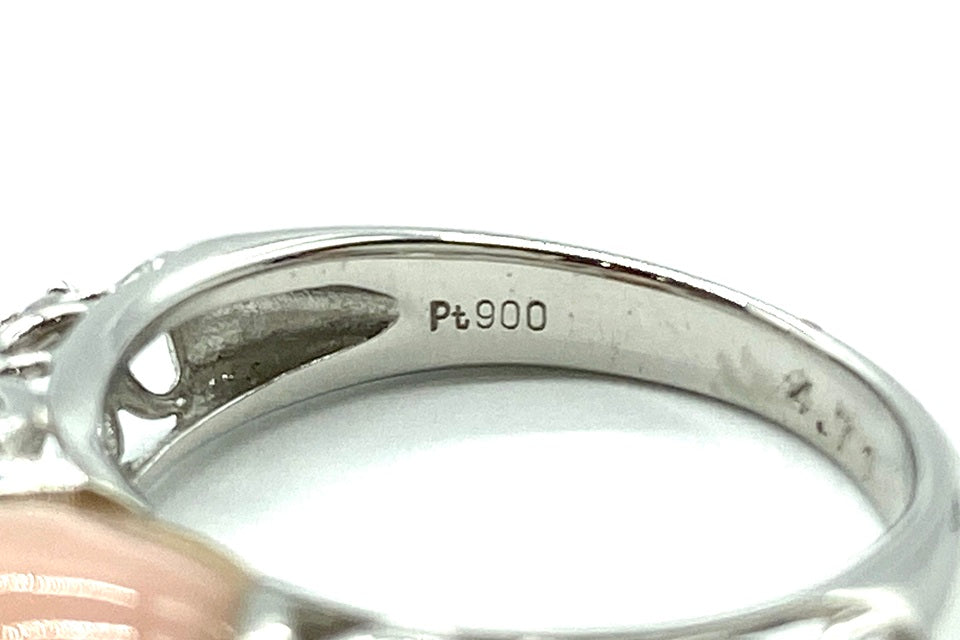 Conch Pearl Pt900コンクパール ダイヤモンドリング (NO.124177) – JEX 