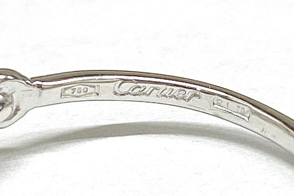 Cartier【カルティエ】 K18WGダイヤモンドリング (NO.125545)