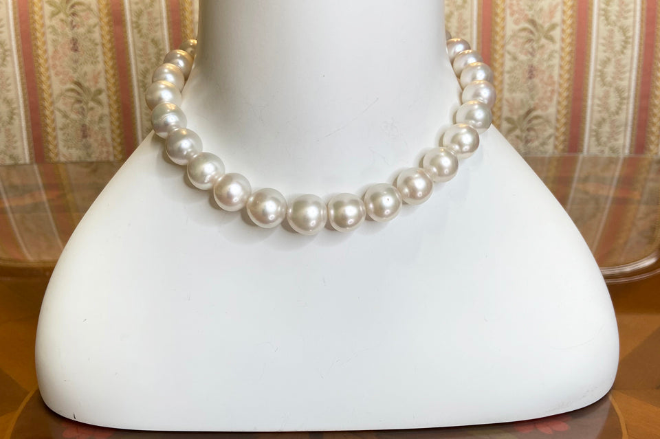 South Sea Pearl SV白蝶パールネックレス (No.126622)