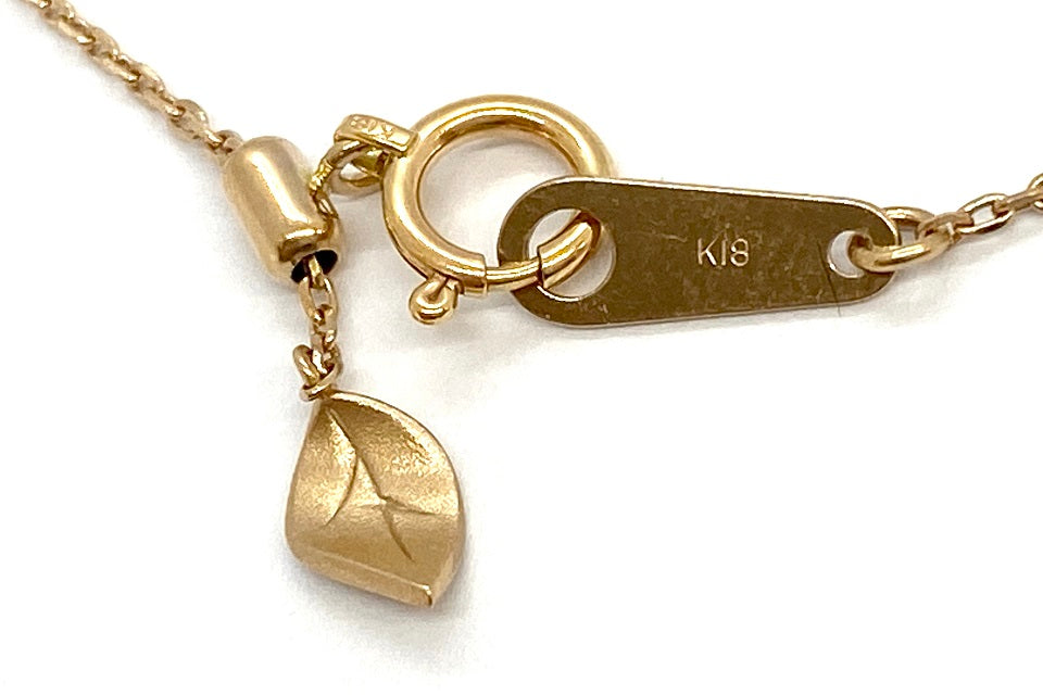 Brown Diamond K18PGブラウンダイヤモンドペンダント(No.127650)
