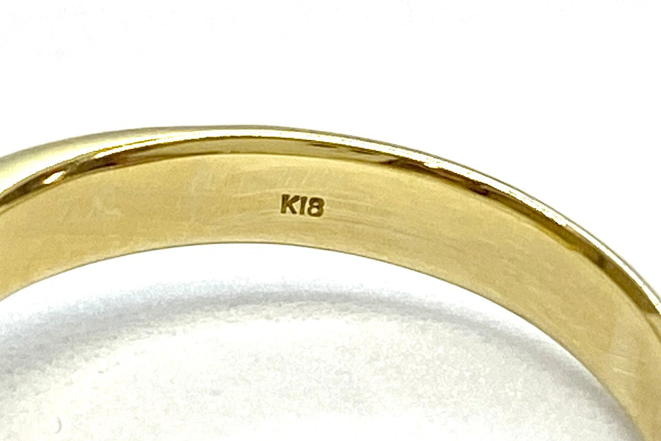 Diamond K18ダイヤモンドリング (NO.127917)
