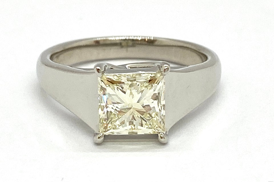 Yellow Diamond Pt900イエローダイヤモンドリング (NO.127987） – JEX 