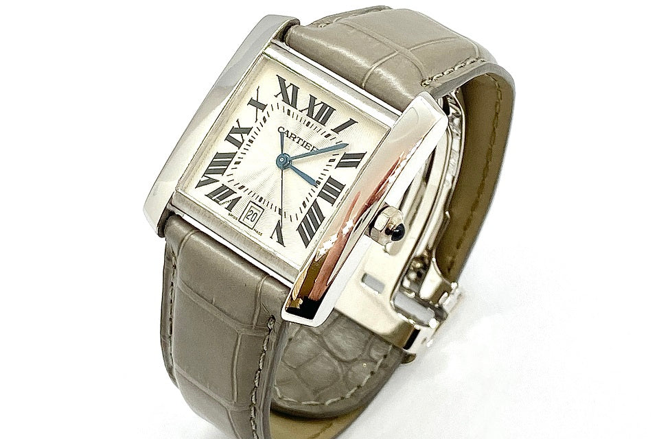 Cartier 【カルティエ】K18WG腕時計(自動巻) (NO.128082)
