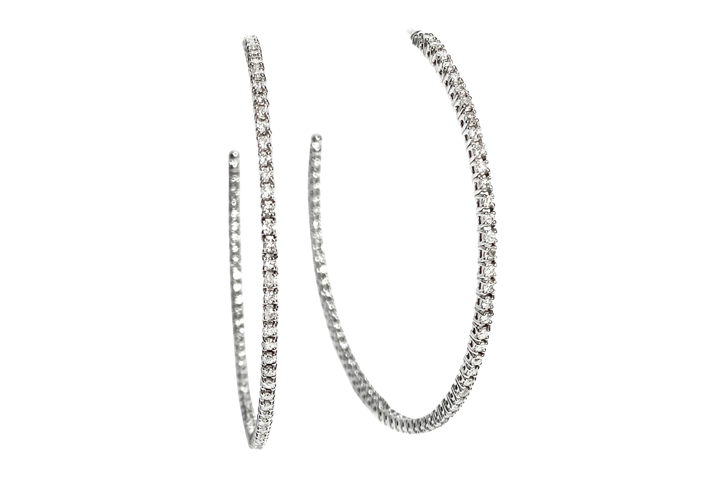 K18WG 高品質　天然ダイヤモンド　0, 10ct×2 ピアス K18WG 高品質 天然ダイヤモンド 0, 10ct×2 ピアス