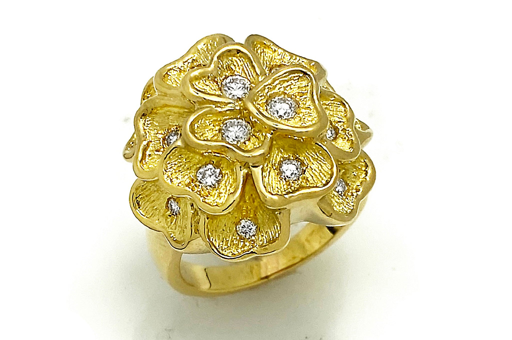 Diamond　K18ダイヤモンドリング  (NO.128232)