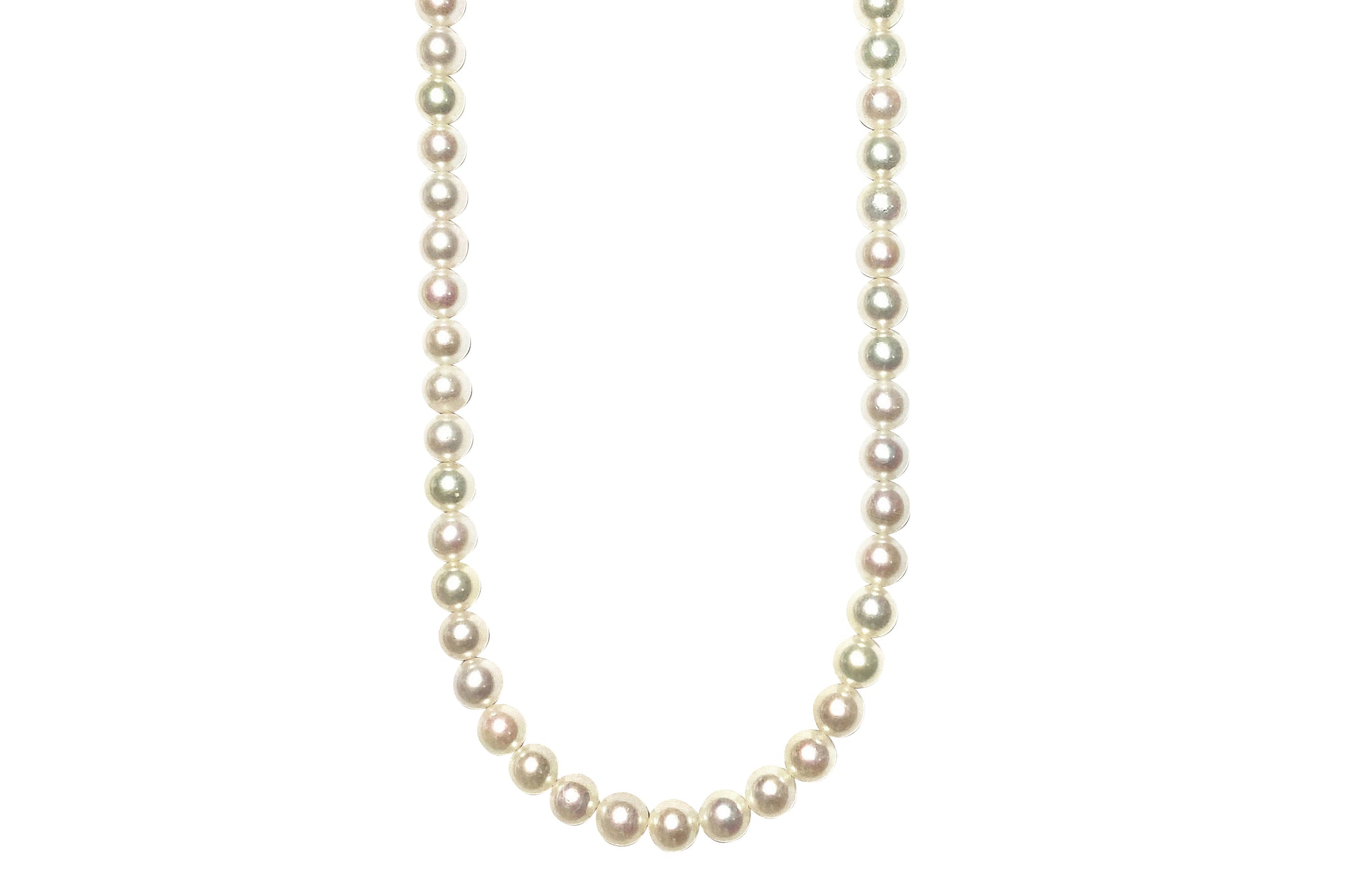 Akoya Pearl SVアコヤパールネックレス (NO.128303)