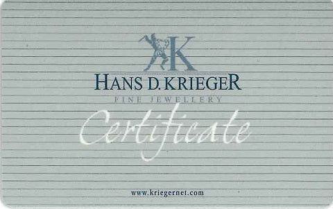 HANS D KRIEGER 【クリーガー】K18ダイヤペンダント (NO.128423)