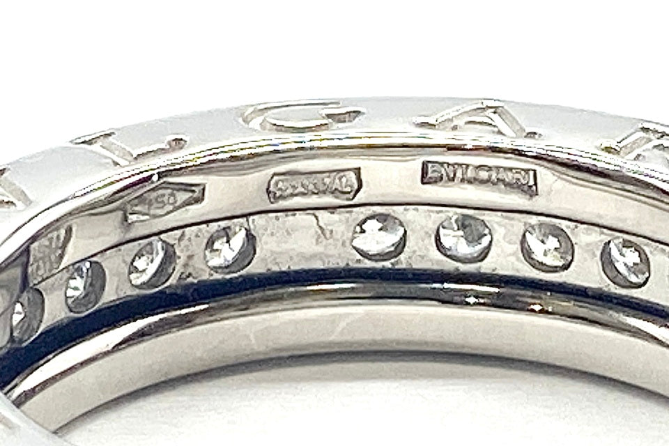 BVLGARI【ブルガリ】 K18WGダイヤモンドリング (NO.128613)