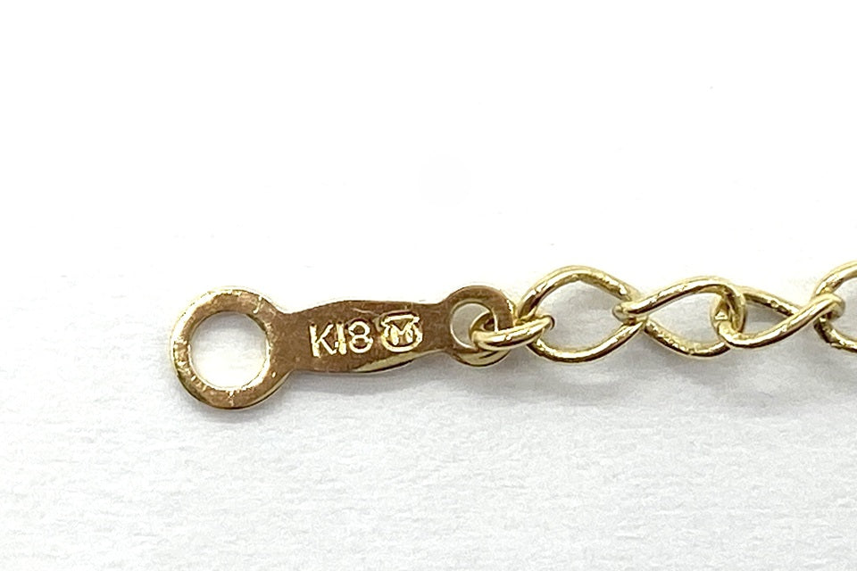 MIKIMOTO 【ミキモト】K18アコヤパールネックレス (NO.128766-B)