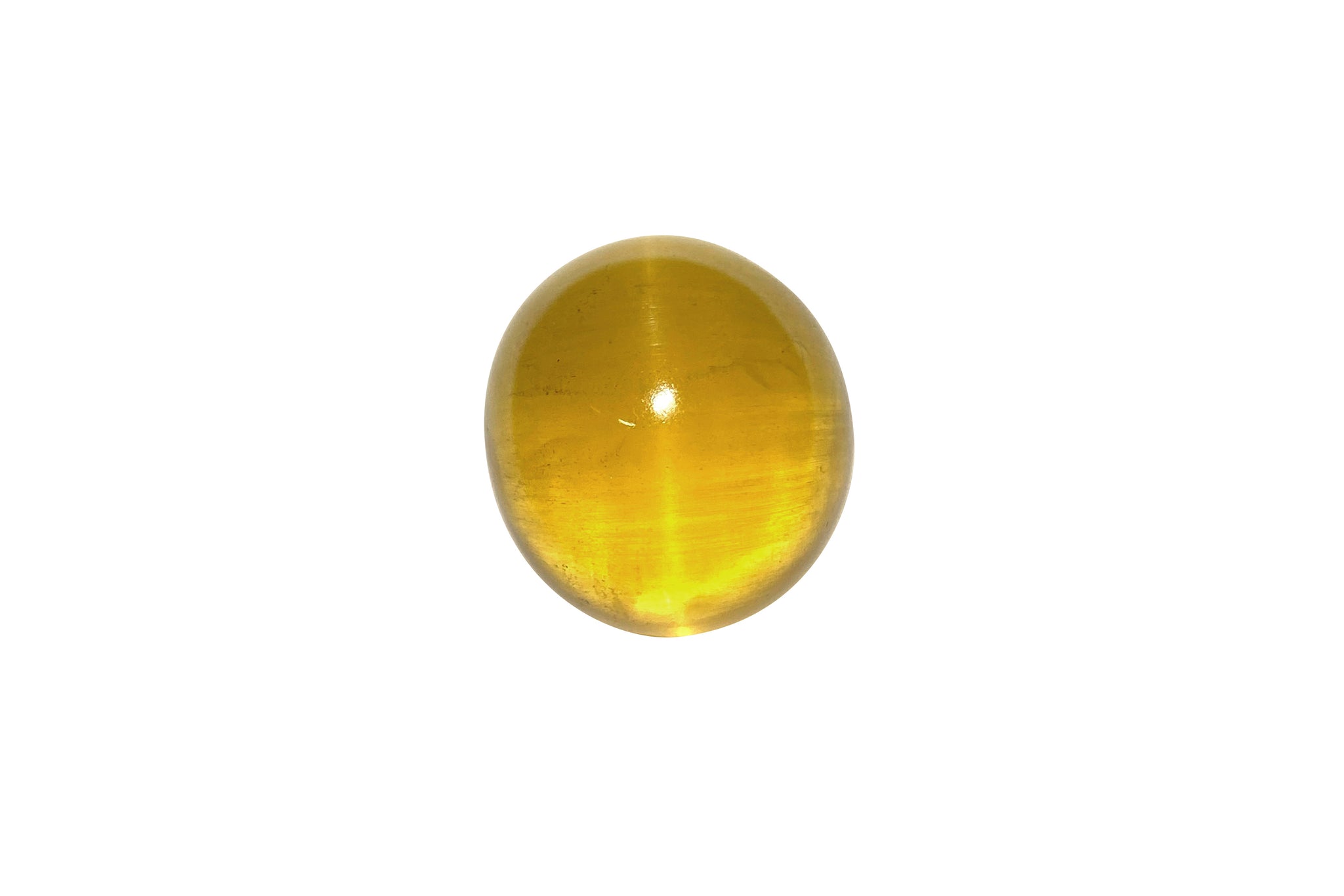Yellow Beryl Cat’s Eyeイエローベリルキャッアイルース (NO.128812)