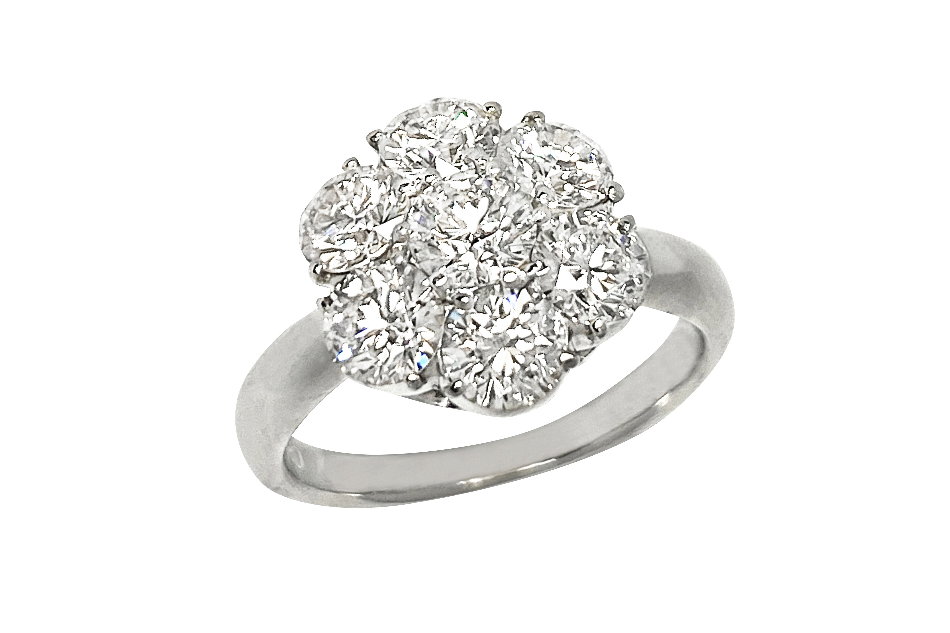 Diamond Pt900ダイヤモンドリング (NO.129124) – JEX宝石ギャラリー