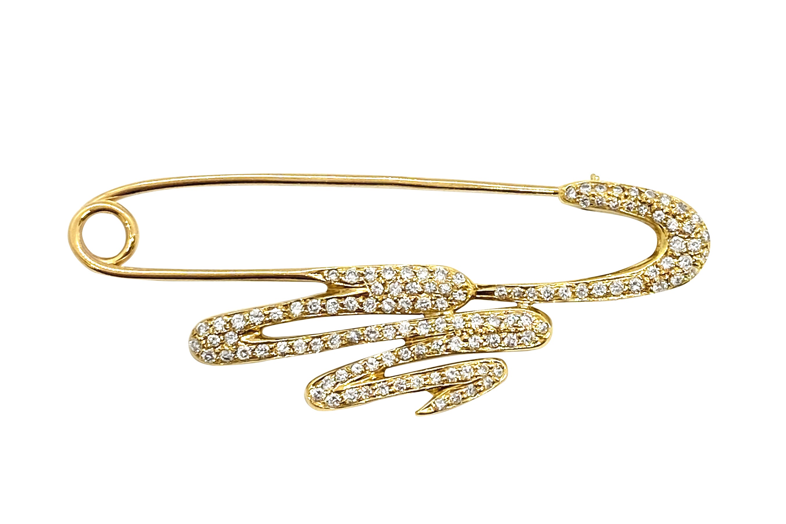 MONNICKENDAM 【モニッケンダム】K18ダイヤモンドブローチ (NO.129167