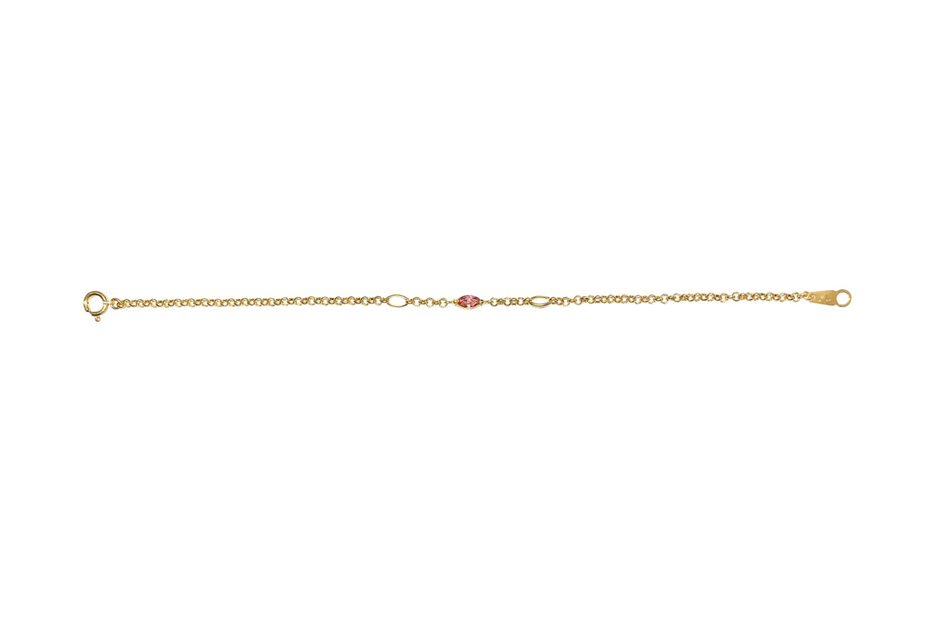 トルマリン　ブレス Tourmaline K18トルマリンブレスレット (NO.129300) – JEX宝石