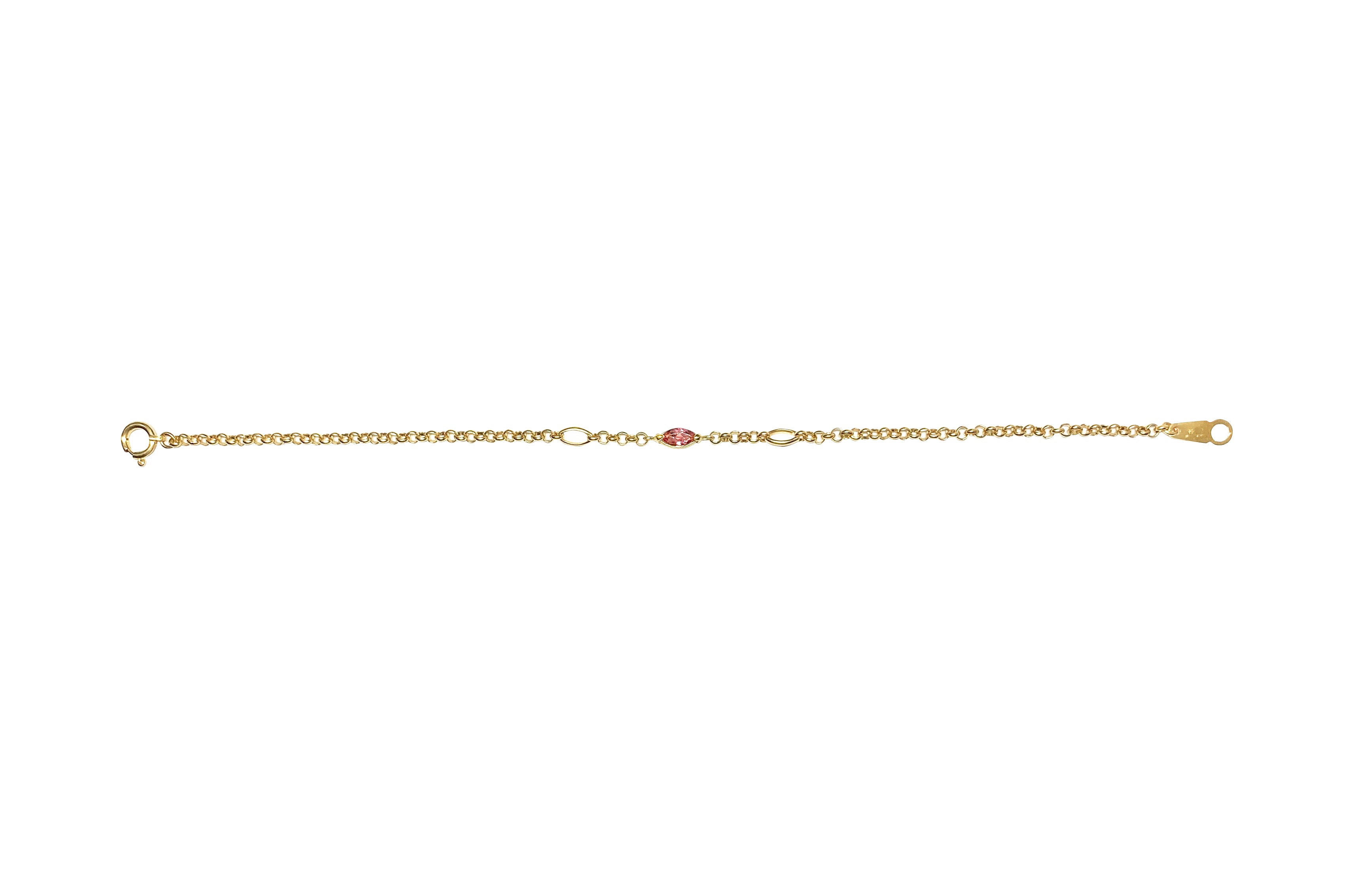 Tourmaline K18トルマリンブレスレット (NO.129300) – JEX宝石