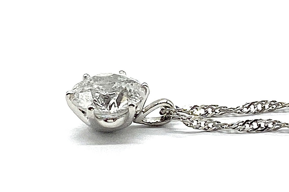 Diamond Pt900/850(NC)ダイヤモンドペンダント (NO.128704)