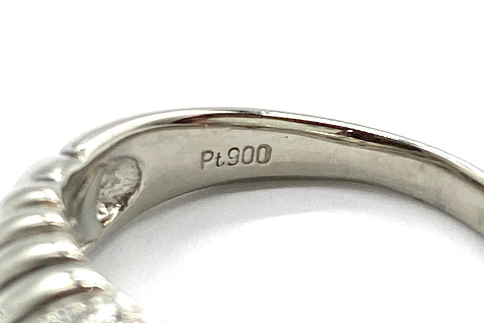 Diamond Pt900ダイヤモンドリング (NO.305106)