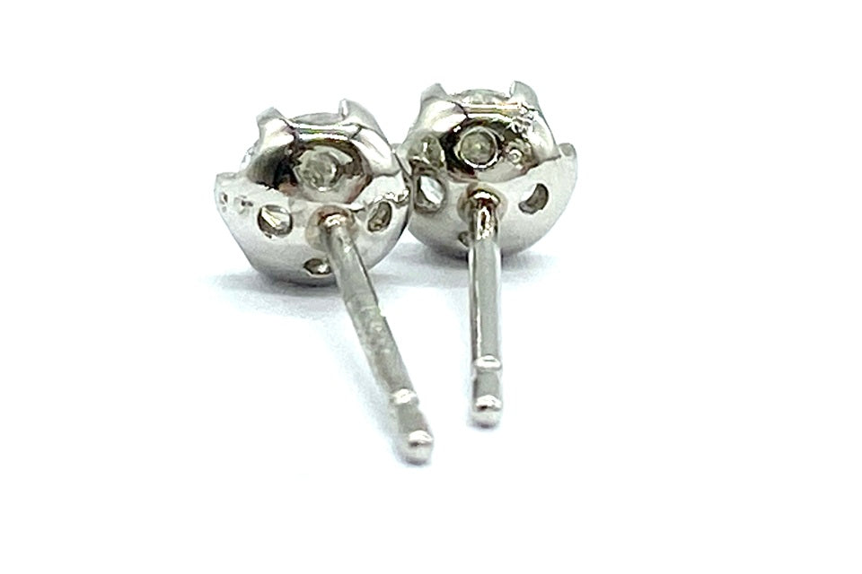 Diamond Pt900ダイヤモンドピアス (NO.128654)