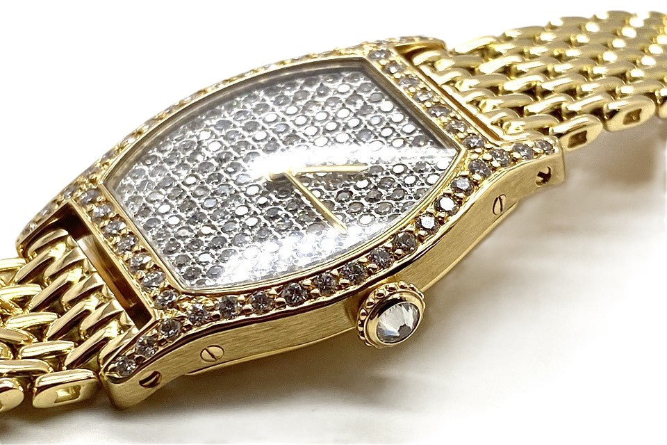 Cartier【カルティエ】K18/WGダイヤモンド腕時計（手巻） (NO.304677) – JEX宝石ギャラリーオンラインショップ