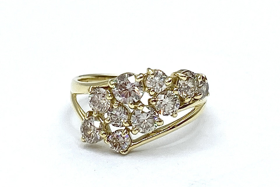 Brown Diamond K18ブラウンダイヤモンドリング (NO.304768)
