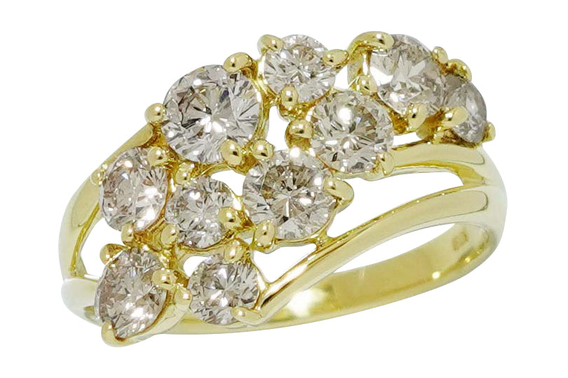 Brown Diamond K18ブラウンダイヤモンドリング (NO.304768) – JEX宝石