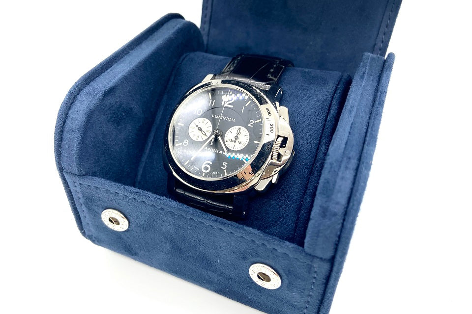 PANERAI 【パネライ】ルミノール　クロノグラフ K18WG腕時計(手巻) (NO.304822)