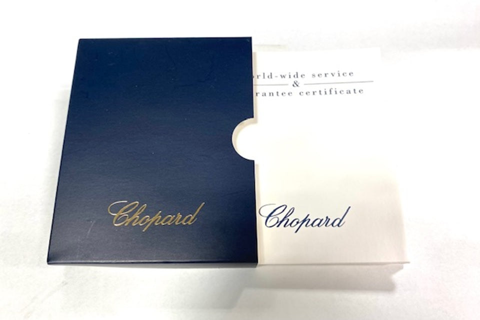 CHOPARD 【ショパール】SSブルー/イエローサファイヤ ルビー腕時計(クオーツ) (NO.305137)