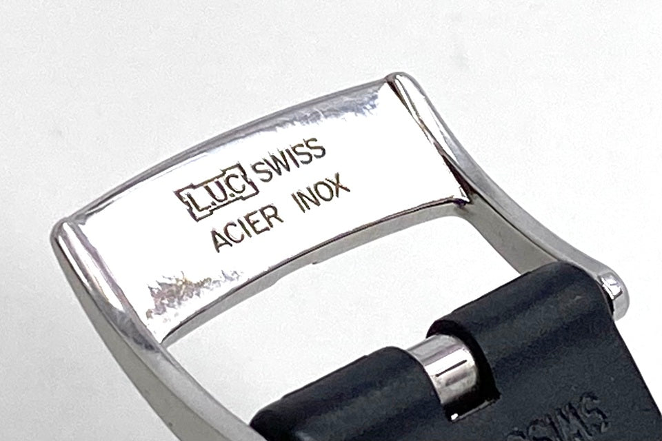 CHOPARD 【ショパール】SSブルー/イエローサファイヤ ルビー腕時計(クオーツ) (NO.305137)