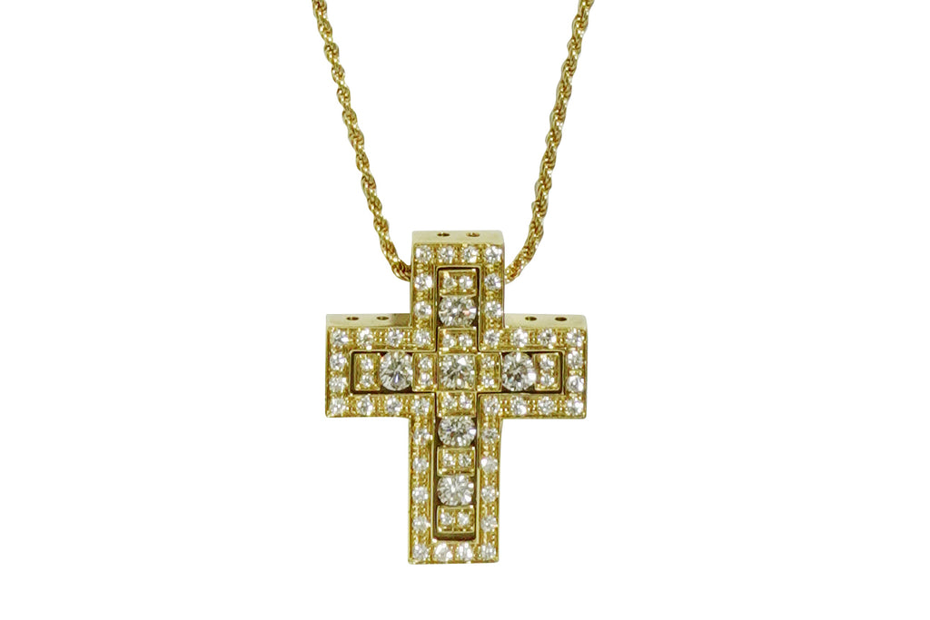 DAMIANI 【ダミアーニ】K18PGダイヤモンドペンダント (NO.305139)