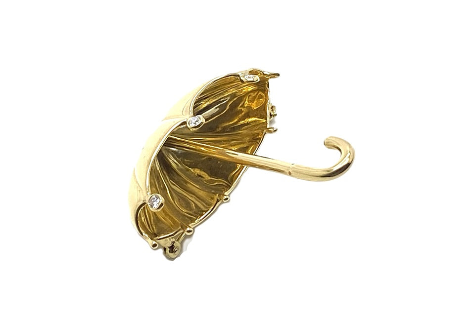 TIFFANY & CO. 【ティファニー】K18ダイヤブローチ (NO.305171)
