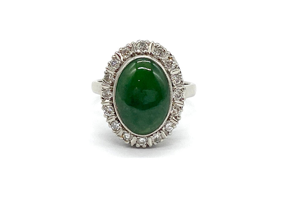 Jadeite Pm翡翠リング(NO.305202)