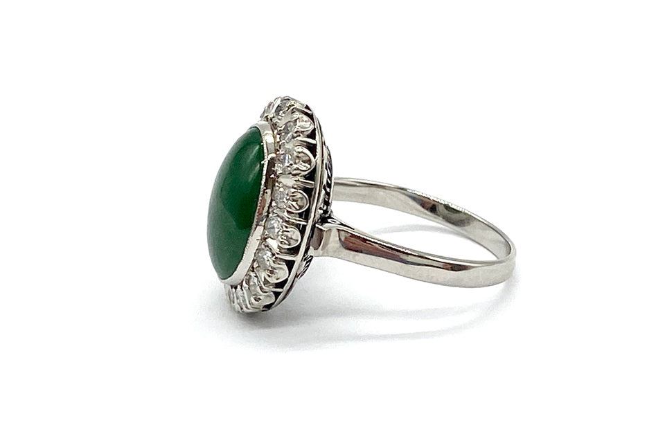 Jadeite Pm翡翠リング(NO.305202)