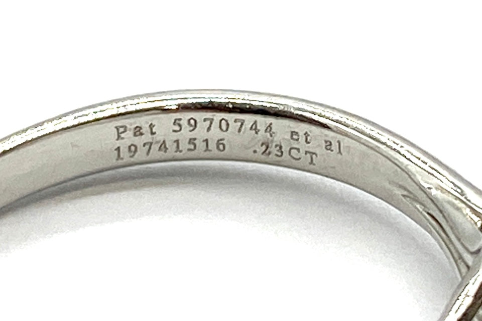 TIFFANY &CO. 【ティファニー】Pt950ダイヤモンドリング (NO.305210)