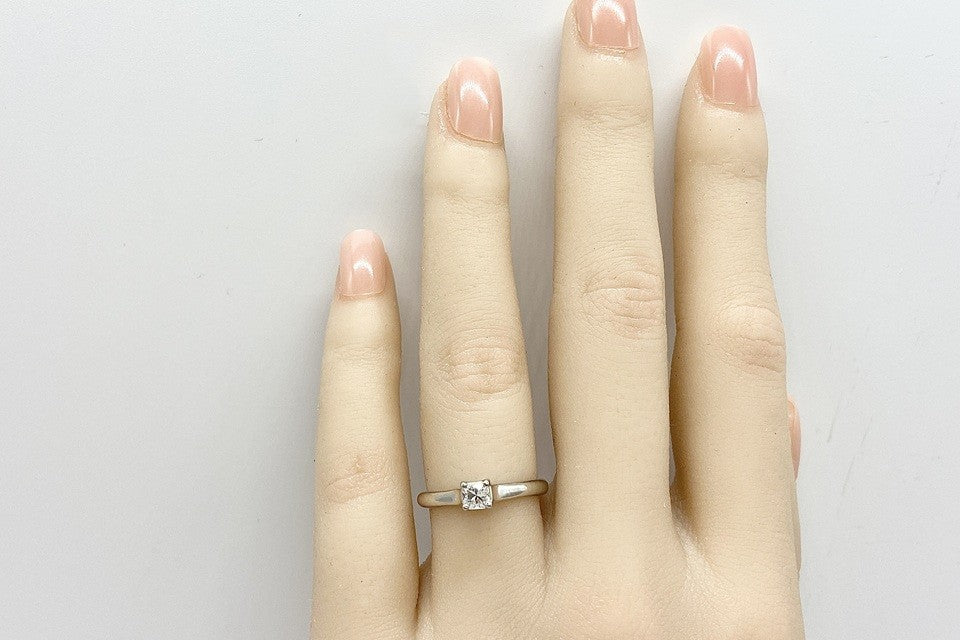 TIFFANY &CO. 【ティファニー】Pt950ダイヤモンドリング (NO.305210)