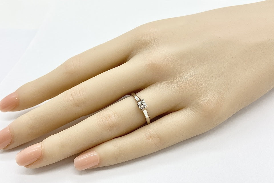 TIFFANY &CO. 【ティファニー】Pt950ダイヤモンドリング (NO.305210)