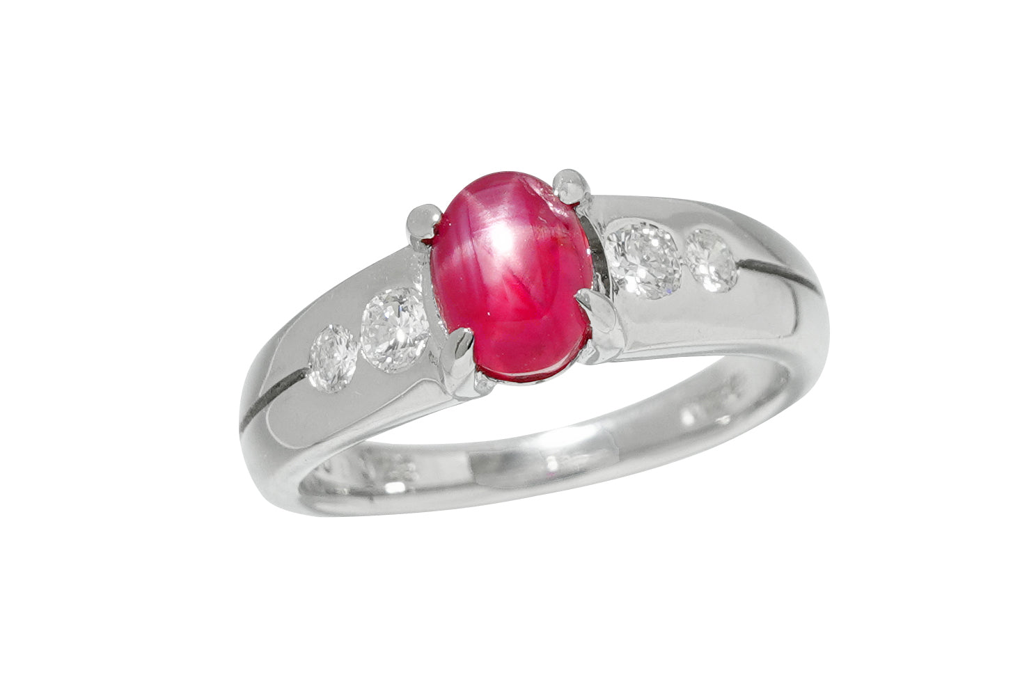 Star Ruby Pt900スタールビー ダイヤモンドリング (NO.305363) – JEX