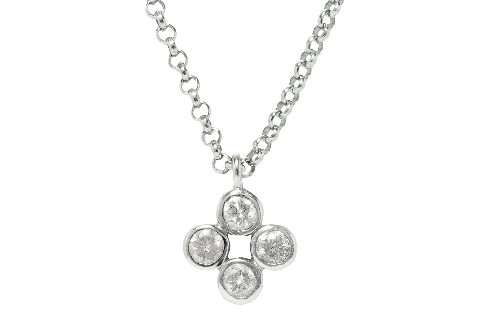 Pink Diamond Pt1000/850(NC)ピンクダイヤモンドペンダント (NO.305365)