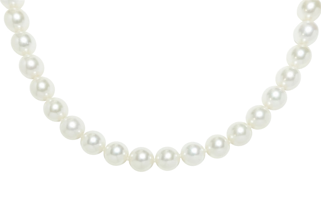 Akoya Pearl K14WGアコヤパールネックレス(NO.305378)