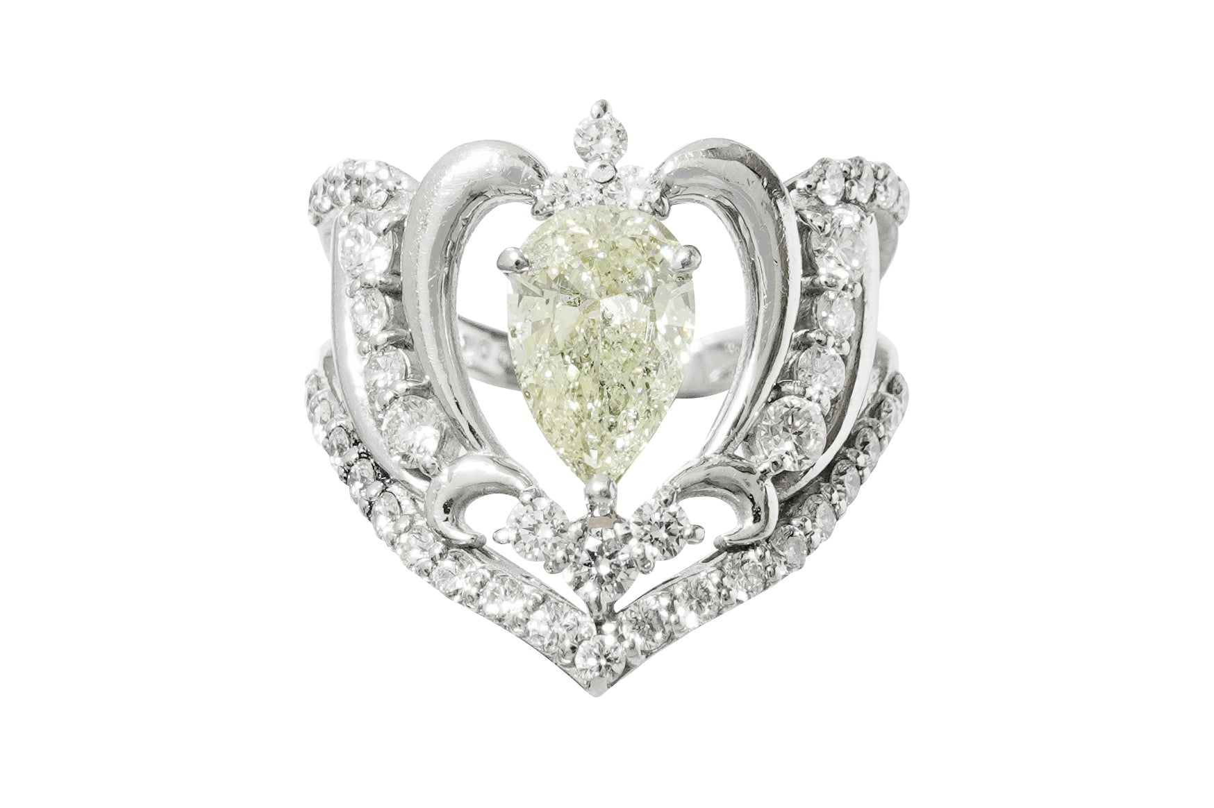 Diamond Pt900ダイヤモンドリング (NO.305499) – JEX宝石ギャラリー