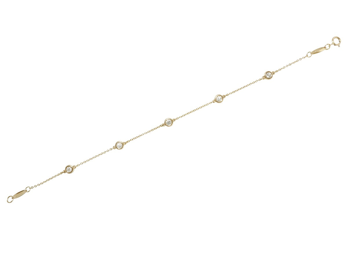 TIFFANY & CO. 【ティファニー】K18ダイヤモンドブレスレット(NO