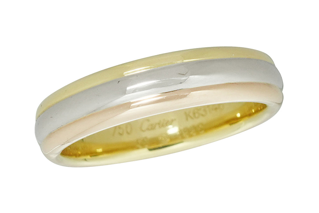 Cartier【カルティエ】 K18/WG/PGリング (NO.305779) – JEX宝石