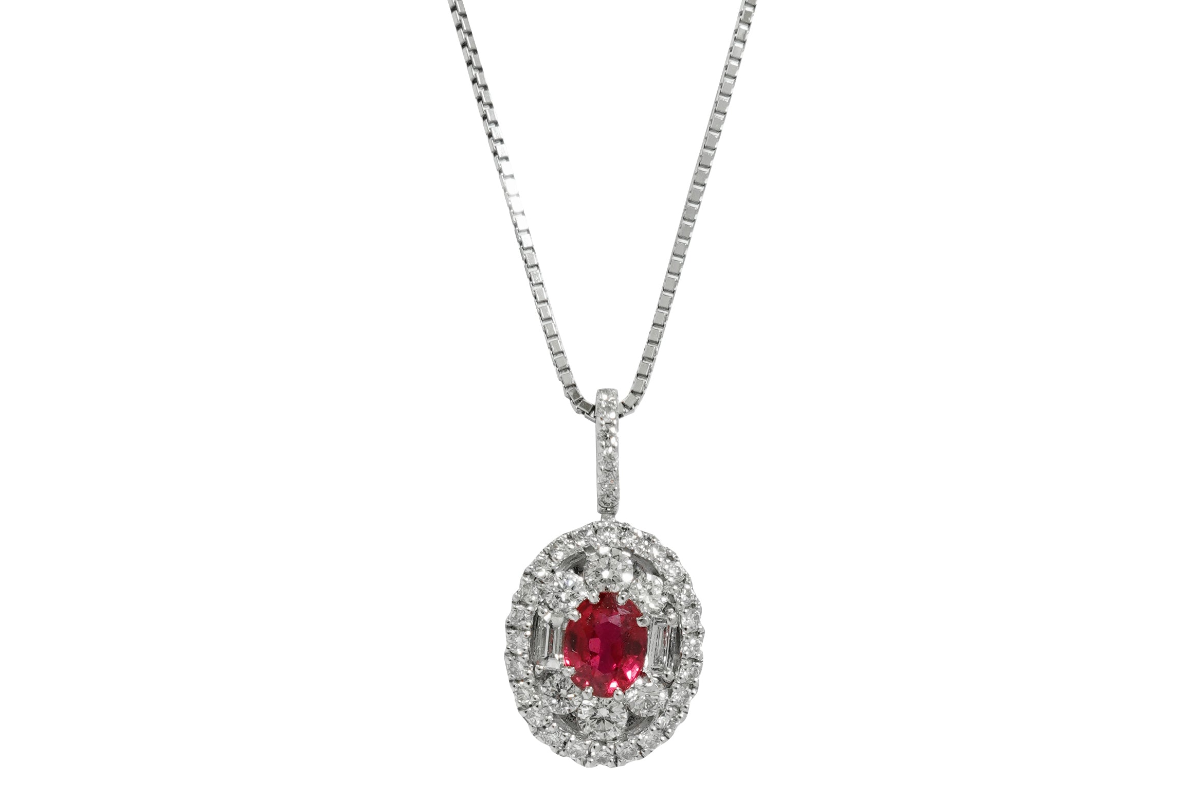 Ruby Pt900ルビー ダイヤモンドペンダント (NO.306054) – JEX宝石