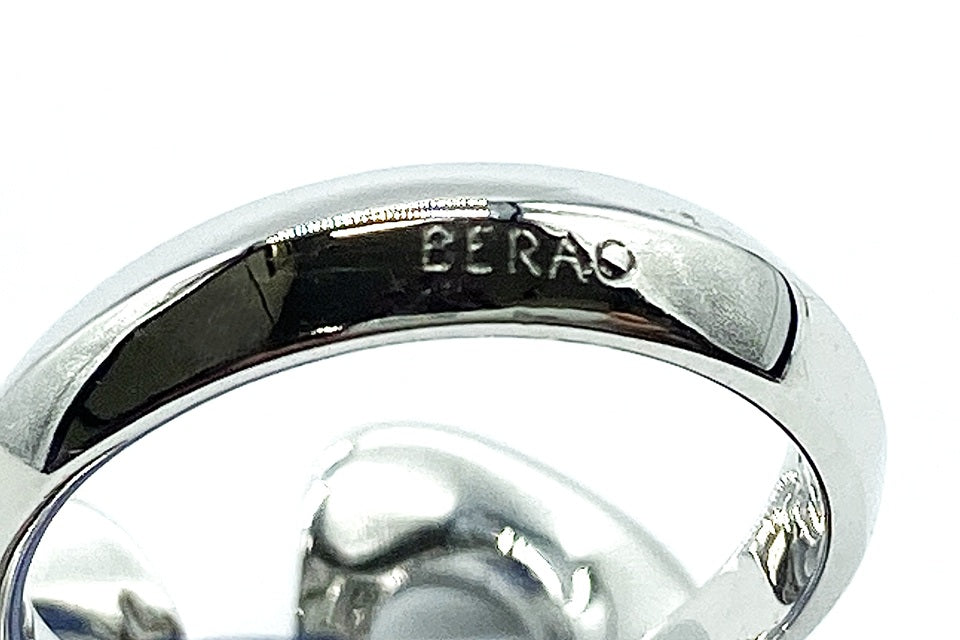 JOAQUIN BERAO 【ホアキン べラオ】K18WGカルセドニー ダイヤモンドリング (NO.62286)