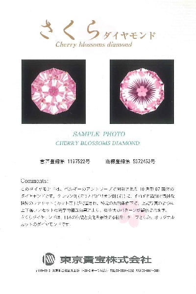 Diamond Pt900ダイヤモンドリング (NO.46046)
