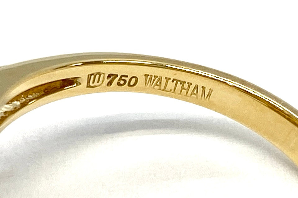 WALTHAM ウォルサム K18ダイヤモンドリング No.48109-