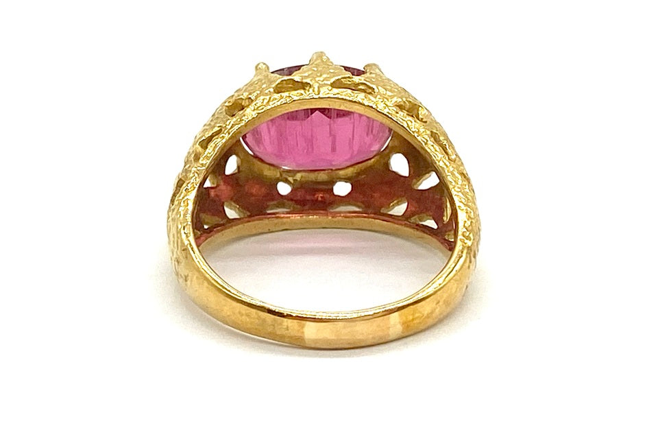 Pink Tourmaline K18ピンクトルマリンリング(NO.49227)