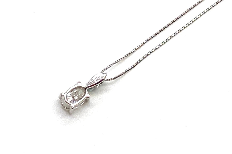 Diamond Pt900/850(NC )ダイヤモンド パライバカラートルマリンペンダント (NO.50049)