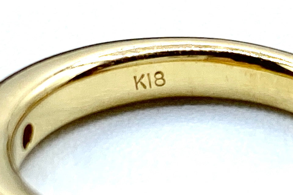 Diamond K18ダイヤモンドリング (NO.60644)