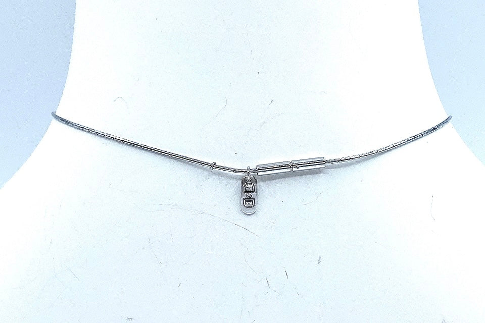 DE BEERS【デビアス】K18WGダイヤモンドペンダント(No.61547)